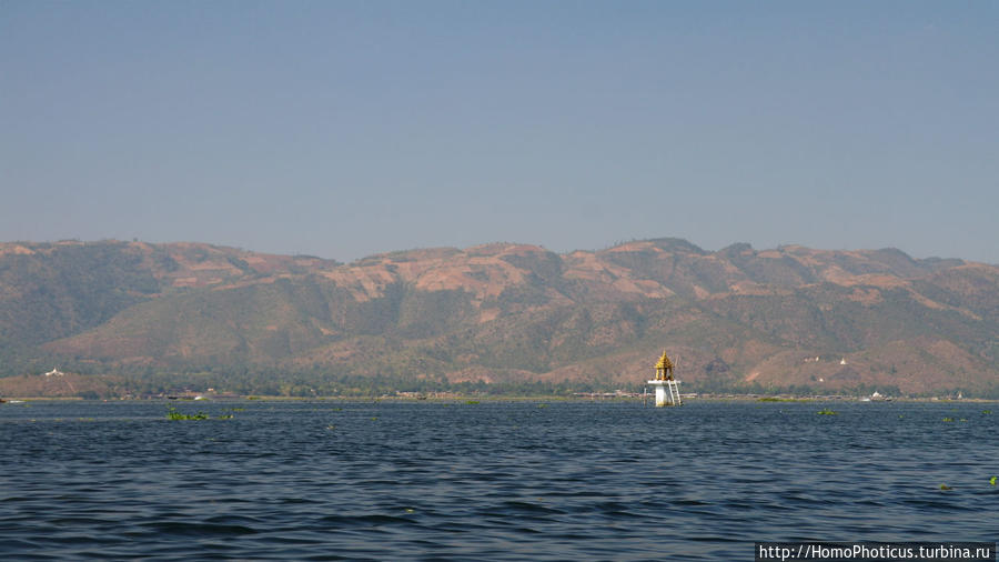 Ступа хороший улов :) Озеро Инле, Мьянма
