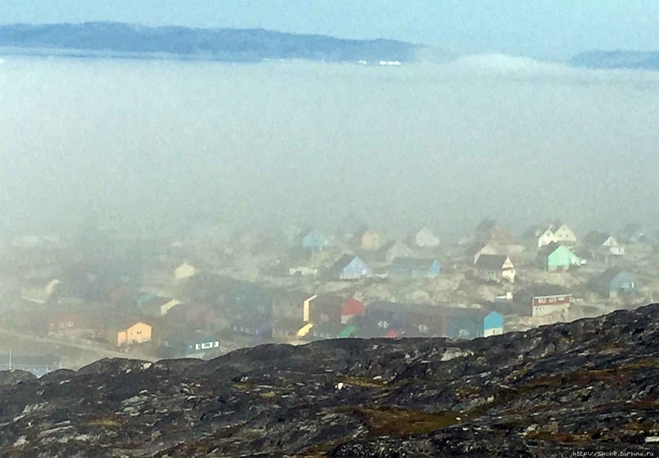 Туманные перспективы Илулиссат, Гренландия