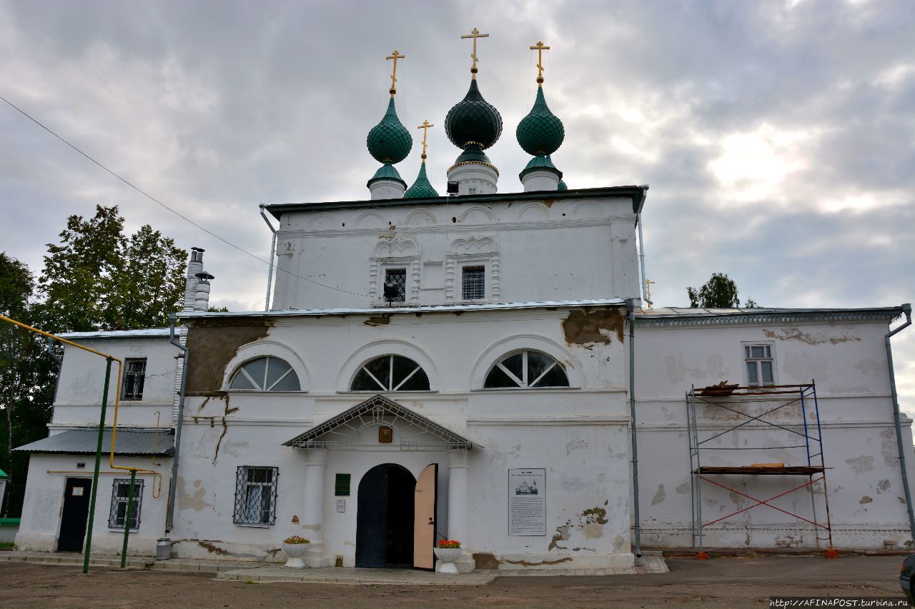 Успенская и Преображенская церкви Кинешма, Россия