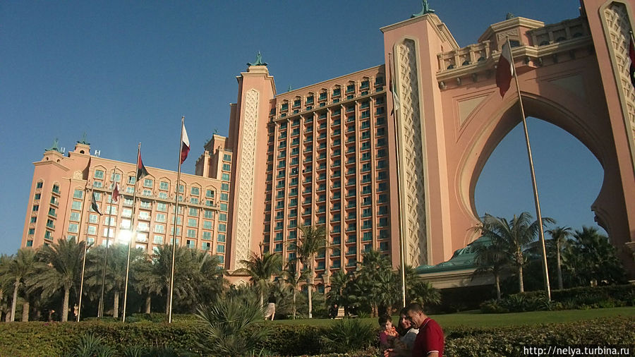 Отель Атлантис на Пальмовом острове Дубай, ОАЭ