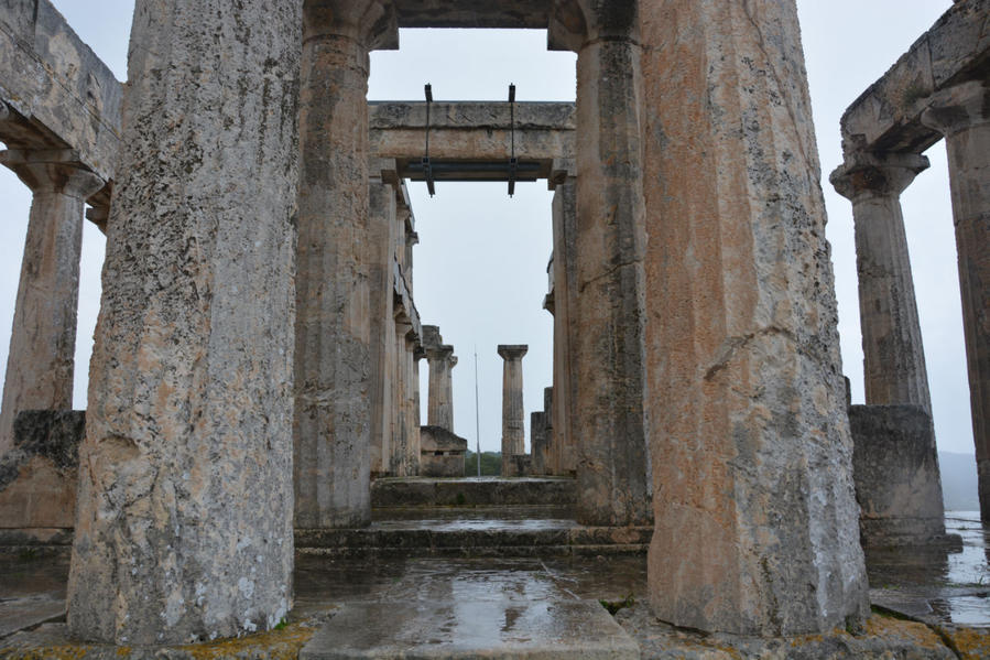 Эгина. Святилище Афайи Остров Эгина, Греция