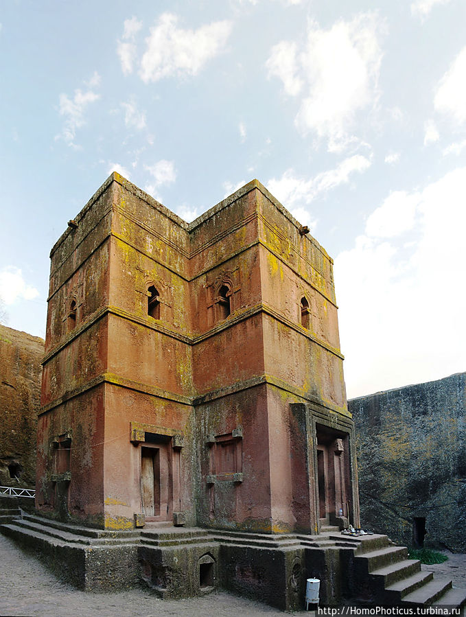 Чудеса Лалибелы: храм Георгия Победоносца Лалибела, Эфиопия