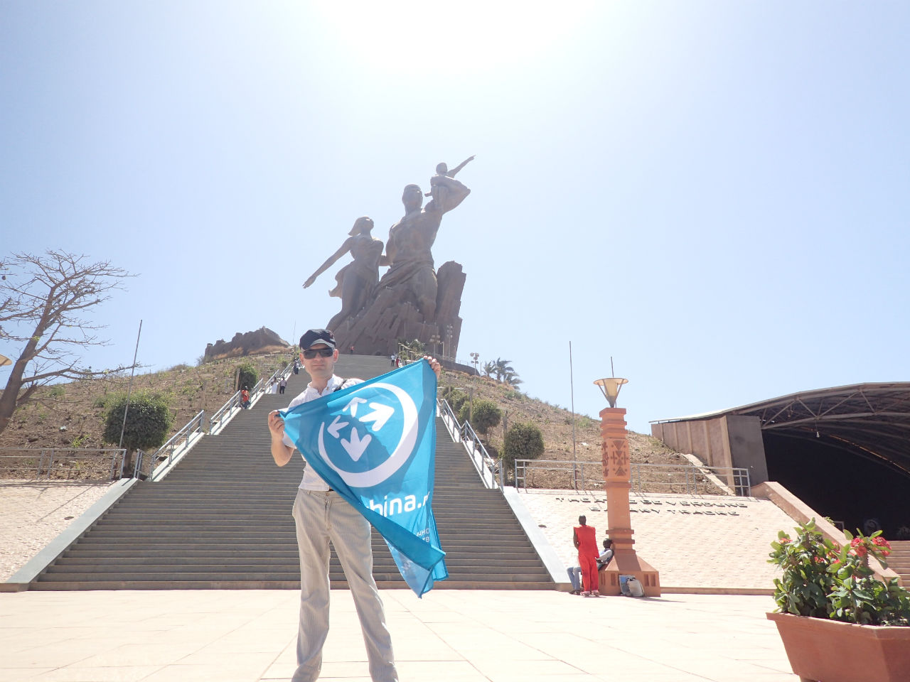 Эротический Монумент африканского возрождения. Маяк Мамеле Дакар, Сенегал