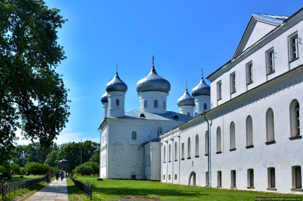 Свято-Юрьев мужской монастырь. Часть 2. Анна и монах Великий Новгород, Россия