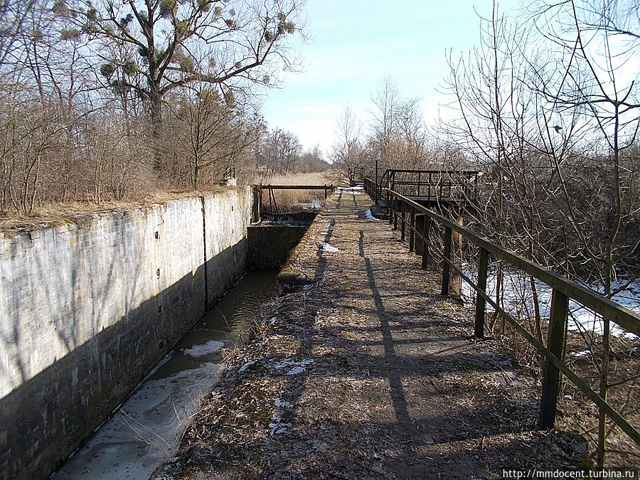 Мазурский канал — памятник немецкой инженерной мысли Калининградская область, Россия