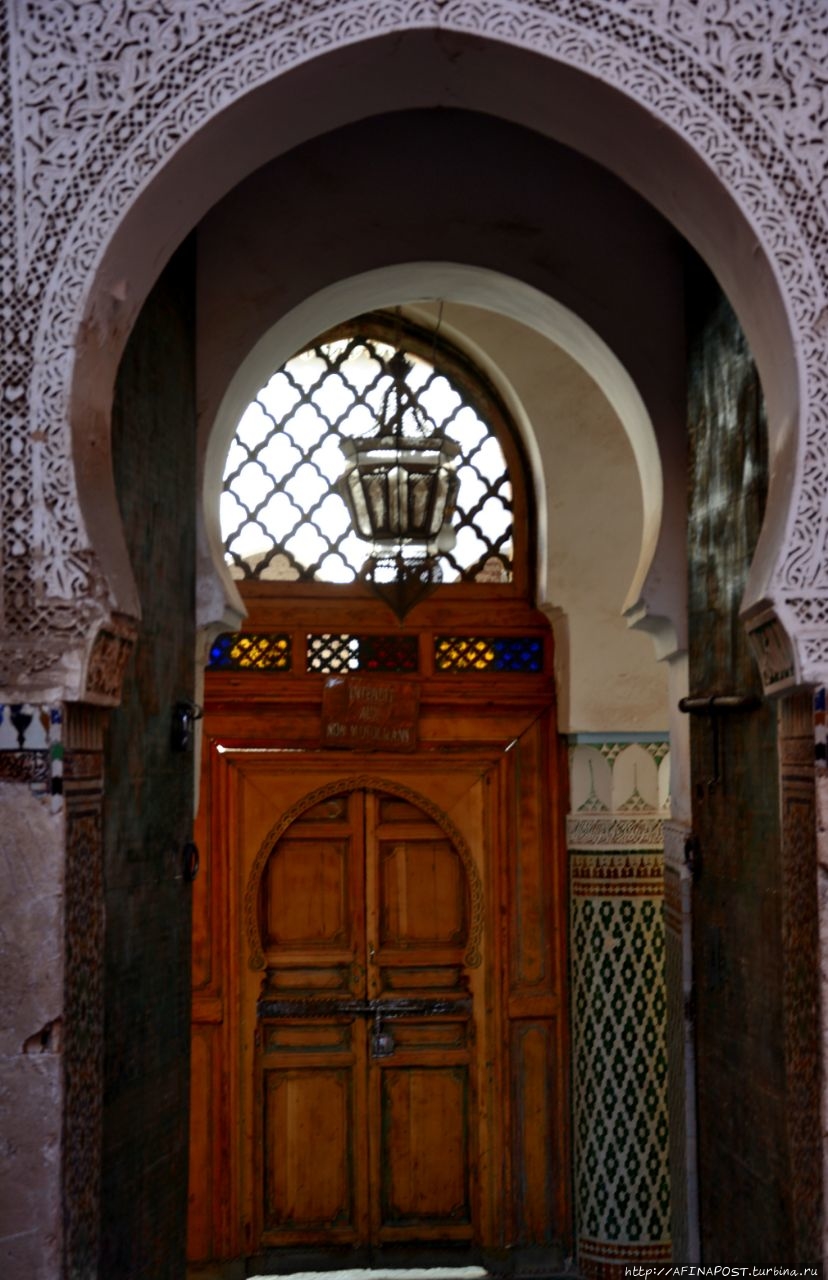 Медресе Али Бен Юсуфа Марракеш, Марокко
