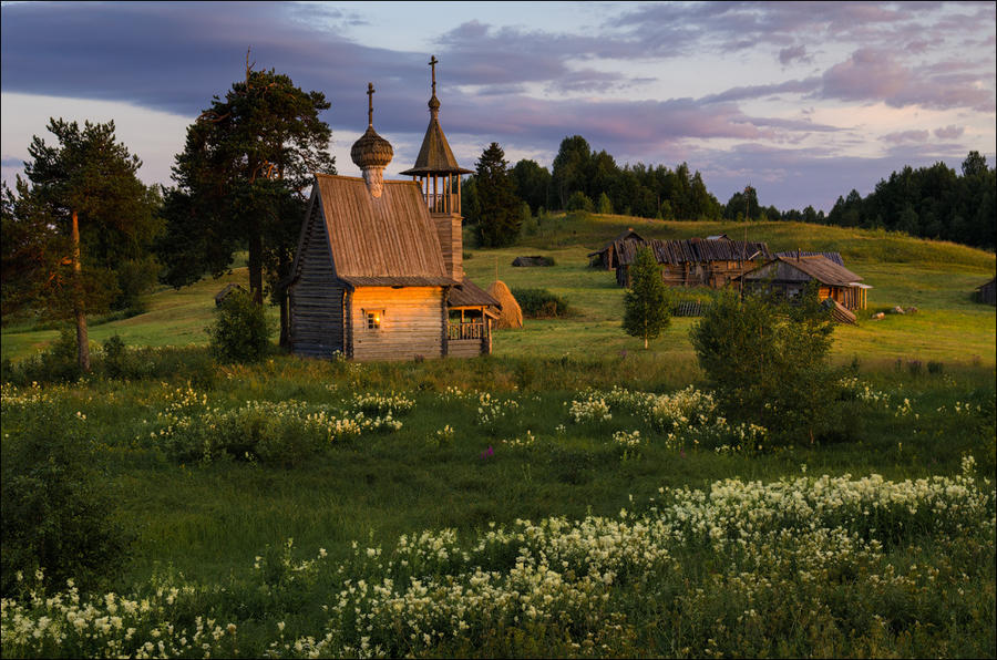 Деревня Глазово Вершинино, Россия