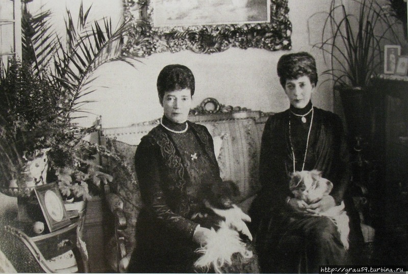 Мария Федоровна и королева-мать Александра в Дании (фото из Интернета) Ялта, Россия
