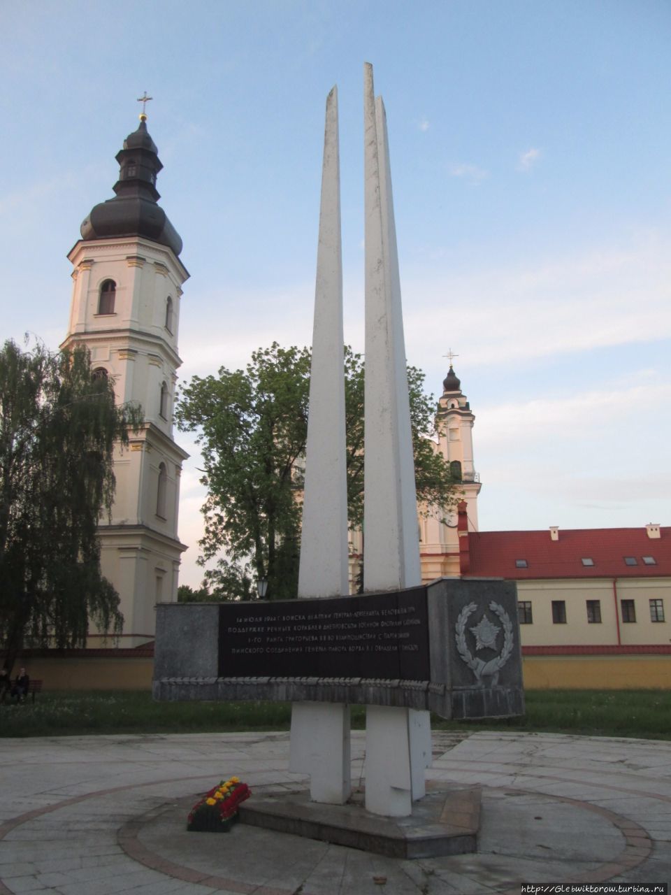 Прогулка по вечернему Пинску Пинск, Беларусь