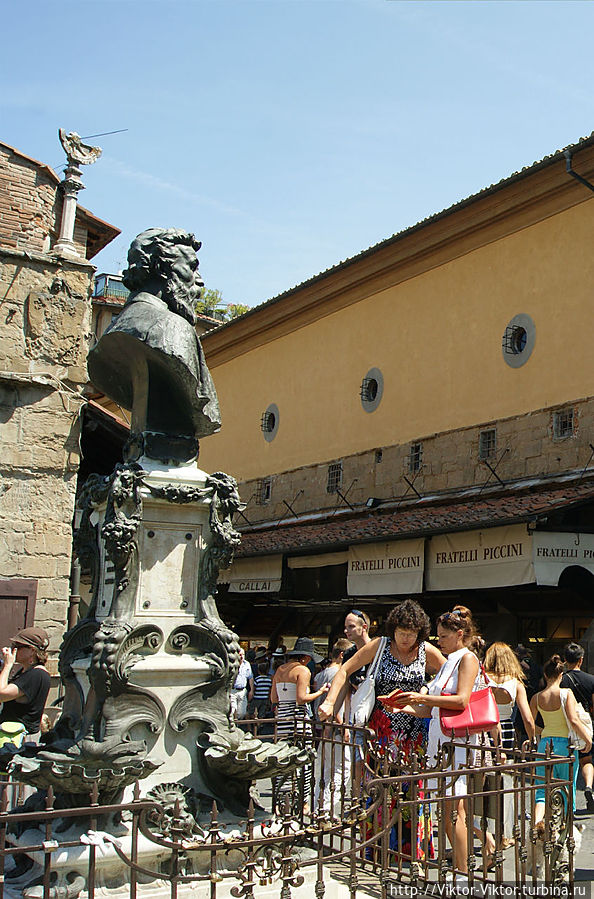 Ювелир и скульптор Челлини Флоренция, Италия