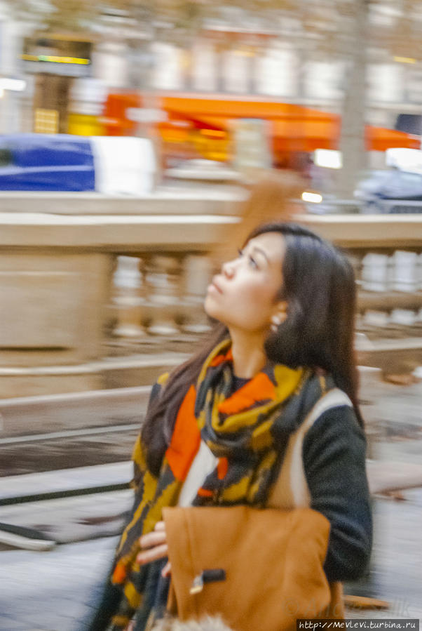 Елисейские поля в Париже. Париж, Франция