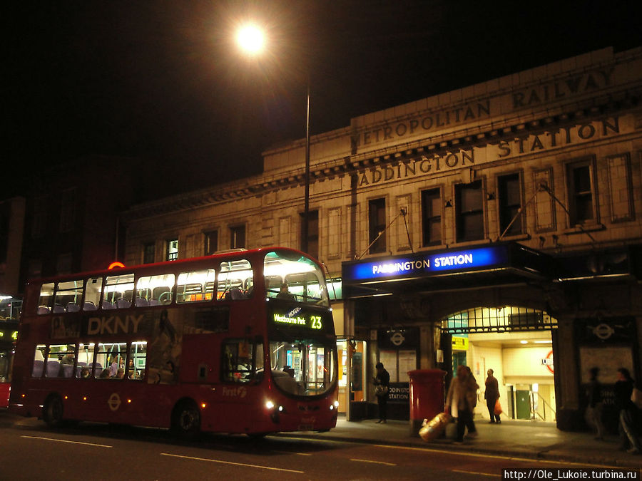Станция метро Паддингтон — одна  из самых старых Лондон, Великобритания