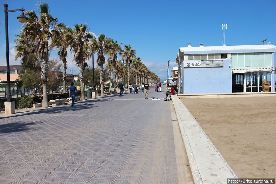 Набережная Malvarosa