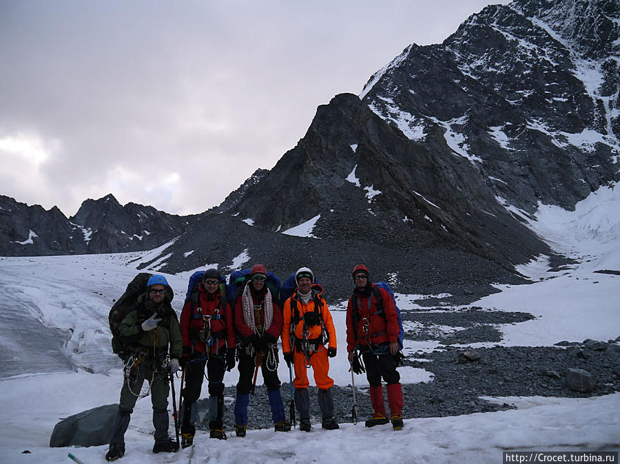 Наша команда восходителей. Белуха гора (4509м) Природный Парк, Россия