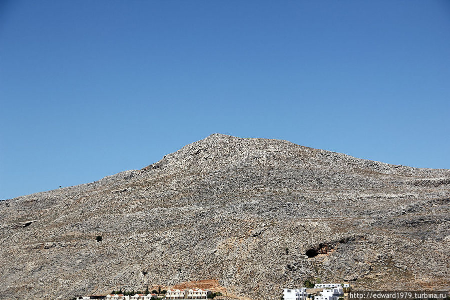 Крепость и акрополь в Линдосе Линдос, остров Родос, Греция