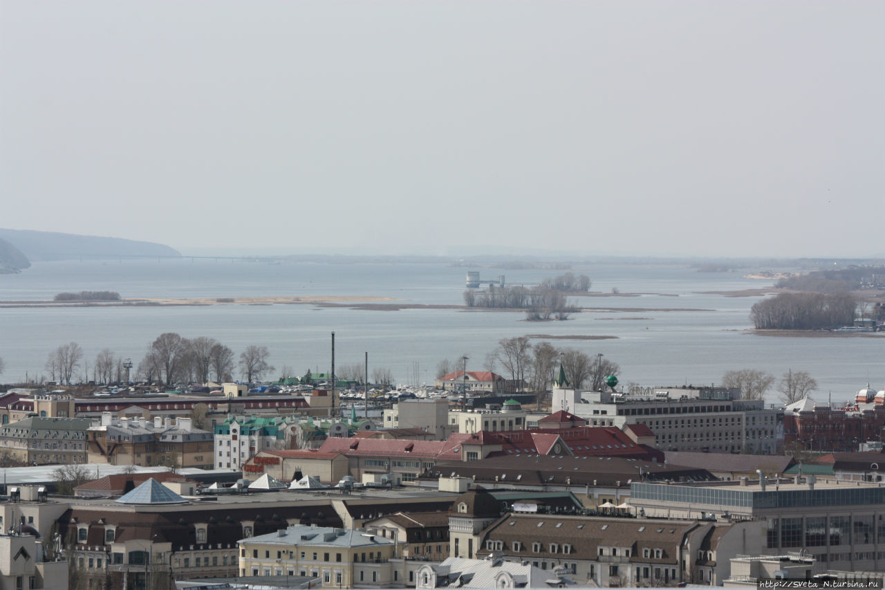 Вид с вертолетной площадки гостиницы Татарстан, Россия