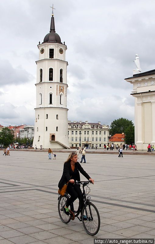 Центральная площадь города. Вильнюс, Литва