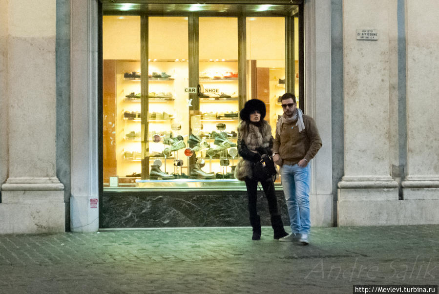 Рим вечерний Рим, Италия