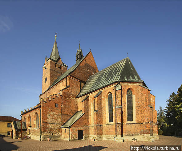 Пильзно. Костел Иоанна Крестителя Польша
