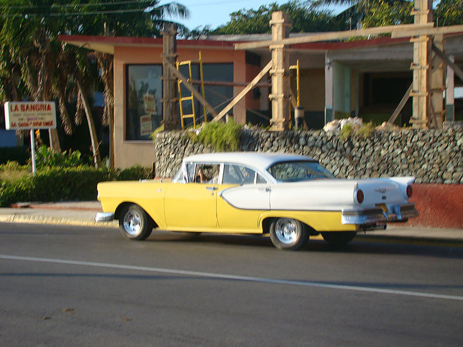 Ретро-автомобили острова Свободы Гавана, Куба