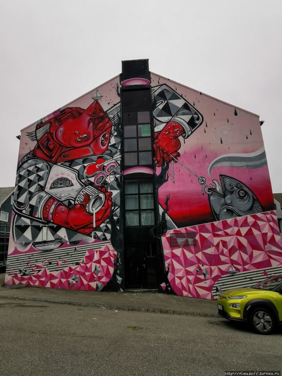 Новое уличное искусство в Ставангере и фестиваль NUART Ставангер, Норвегия