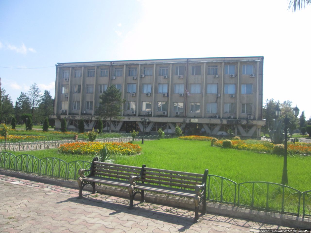 Хоби — типичный малый город Мегрелии Хоби, Грузия