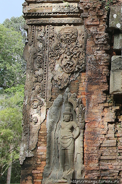 Храм Пре-Ко. Рельеф. Фото из интернета Ангкор (столица государства кхмеров), Камбоджа