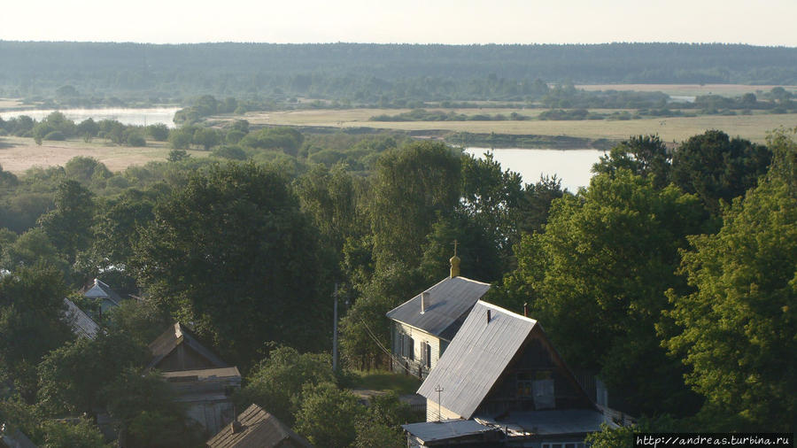 Вид с балкона на Березину Литва