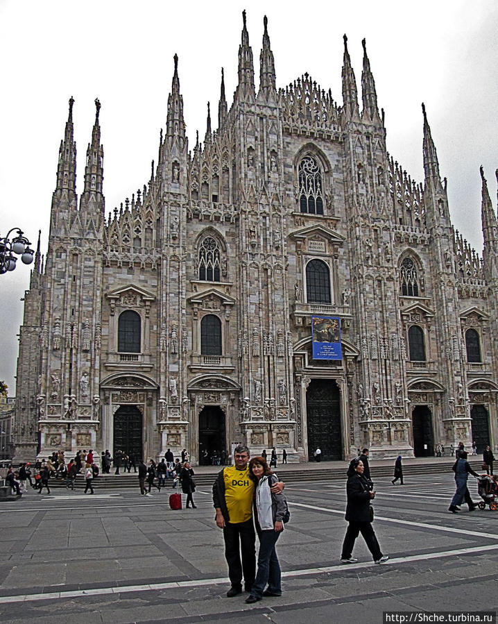 Два часа в центре Милана. Собор, пассаж и ... трамваи Милан, Италия