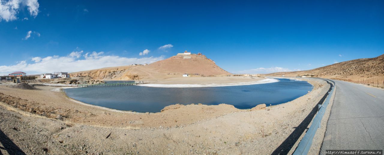 Снять усталость в водах священного озера Манасаровар Озеро Манасаровар, Китай