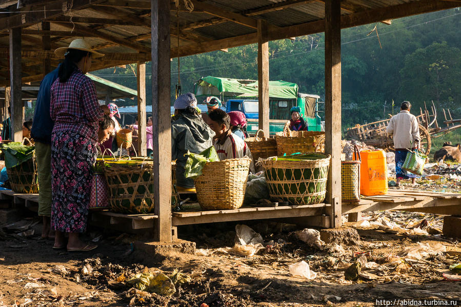 Рынок на озере Инле. День 2 Озеро Инле, Мьянма