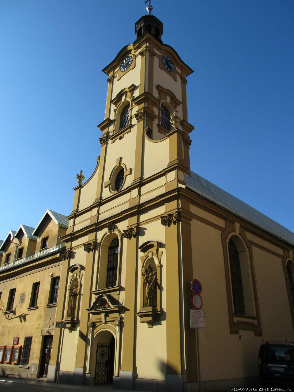 Костел и монастырь оо.Францисканув Цешин, Польша