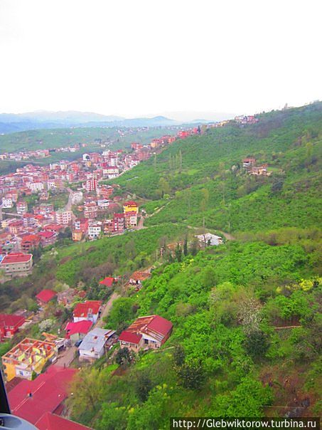 Орду, поездка на фуникулере Орду, Турция