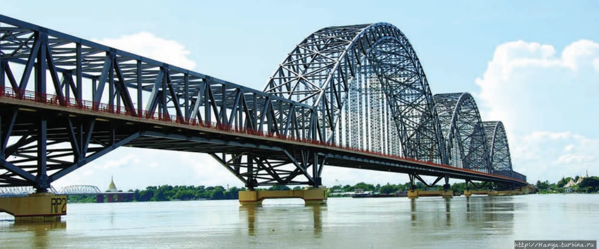 Новый мост через реку Иравади. Фото из интернета