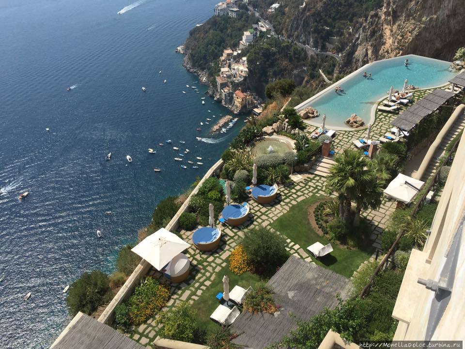 Гостиница Monastero Santa Rosa Hotel Spa Конка-деи-Марини, Италия