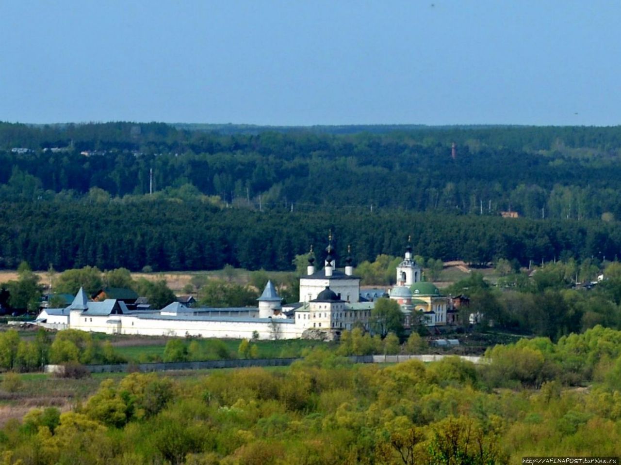 Свято-Троицкий Белопесоцкий монастырь Ступино, Россия