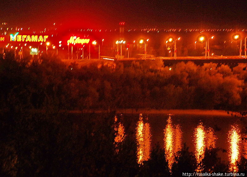 Ночная прогулка из Европы в Азию Ростов-на-Дону, Россия