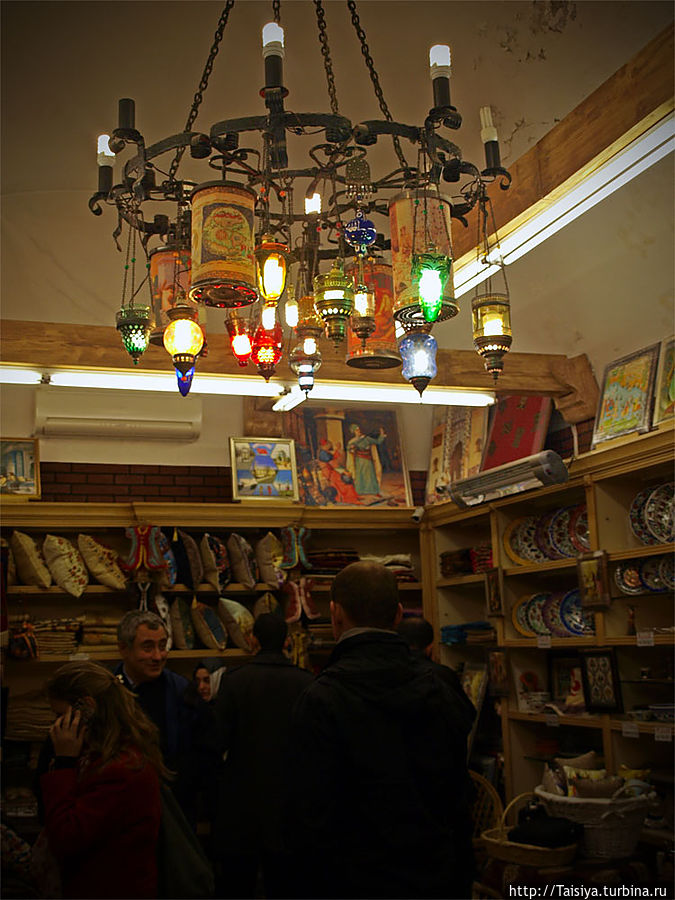 магазин шелка в Koza Han Бурса, Турция