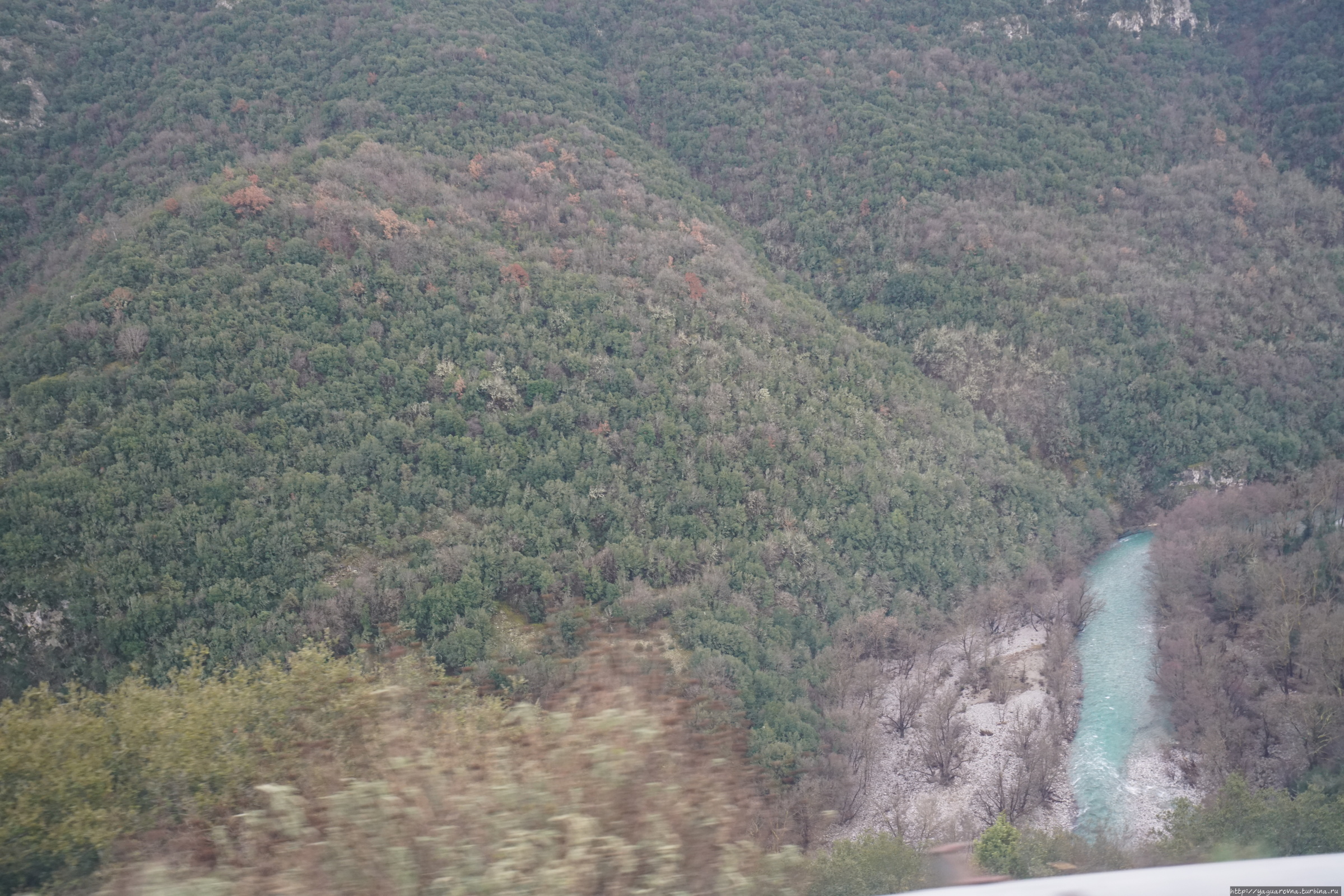 Бирюзовые километры Войдоматиса Эпир, Греция