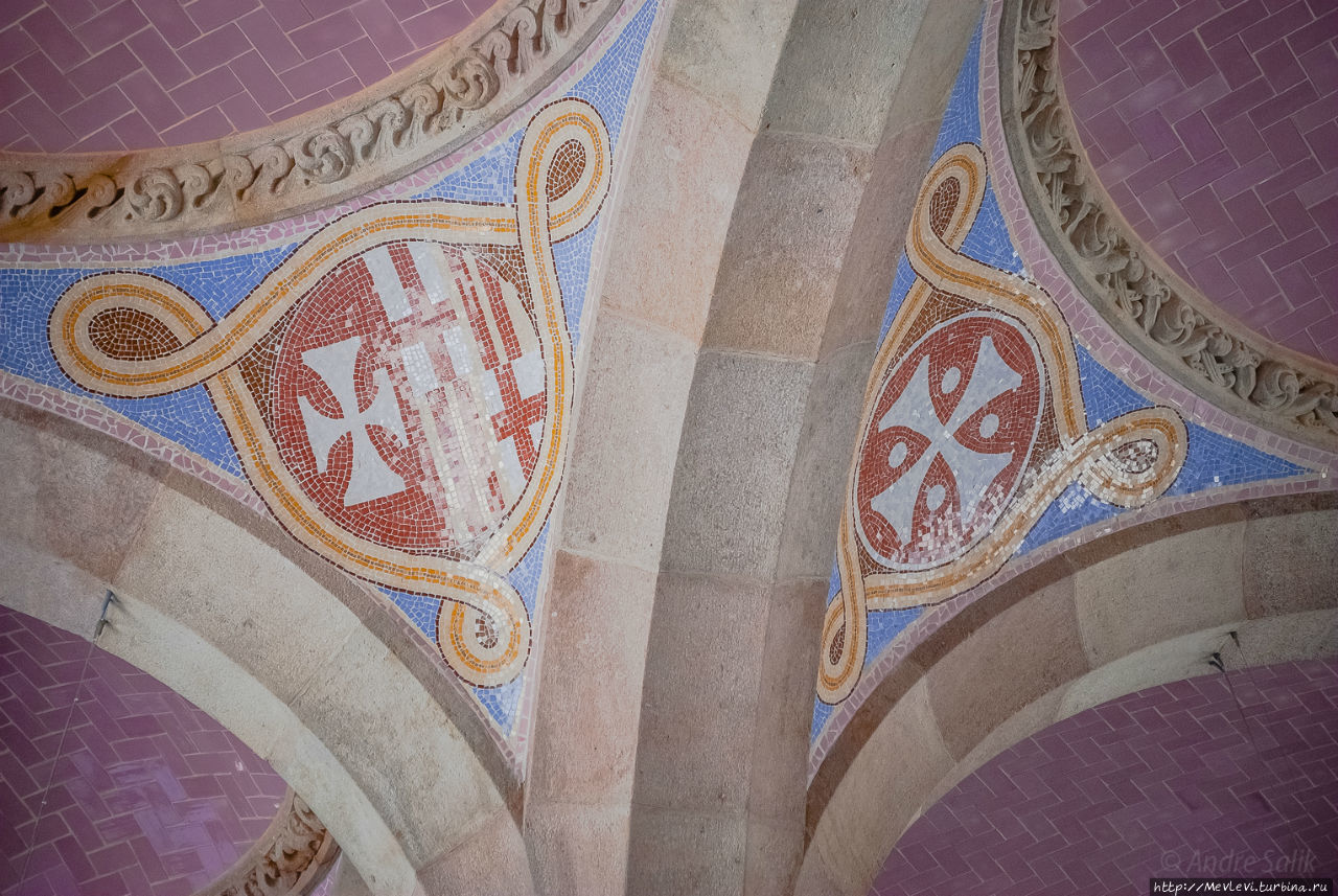 Внутри Hospital de Sant Pau Барселона, Испания