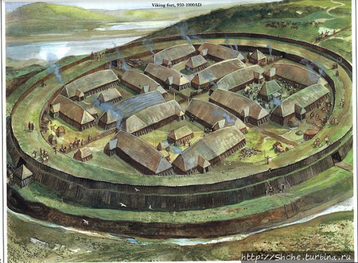 Аггерсборг - крупнейшая круговая крепость датских викингов