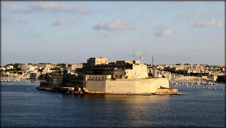 Форт Сант-Анджело и часть Биргу Биргу, Мальта