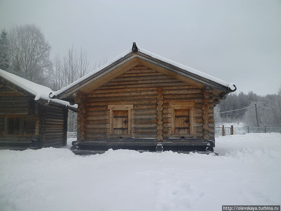 Зима в Семенково Семенково, Россия