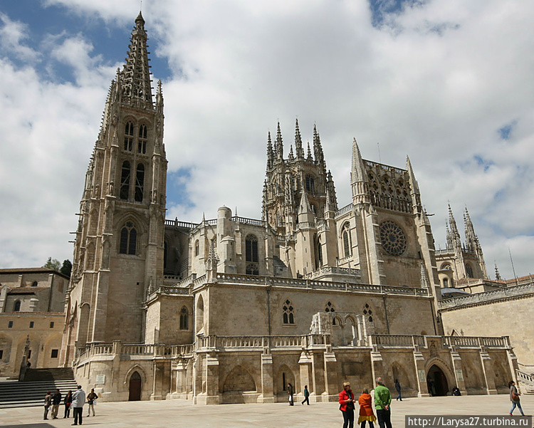 Собор в Бургосе. Южный фа