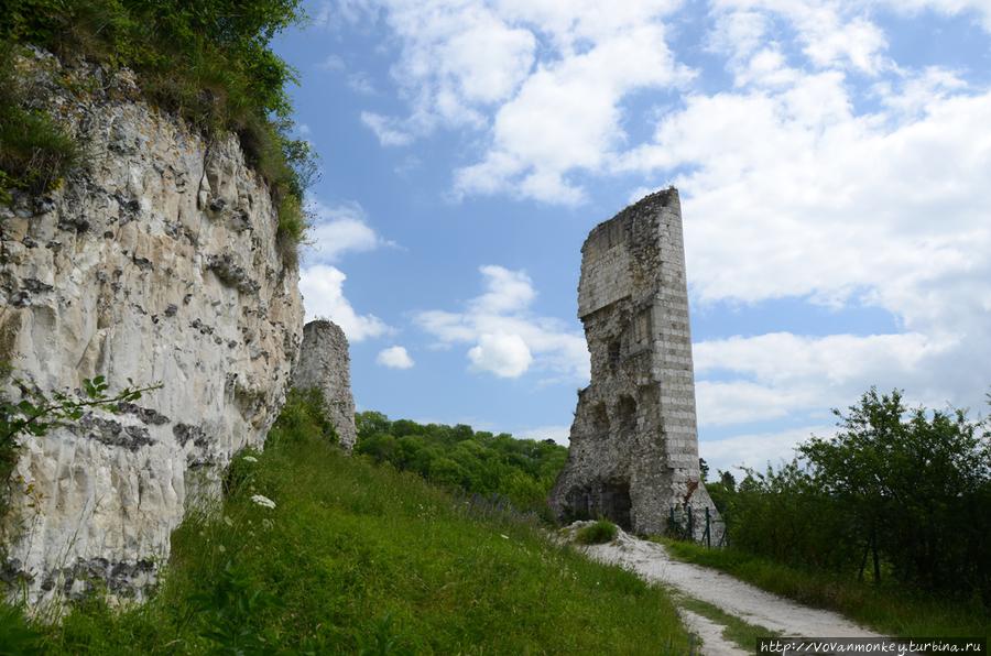 Какой весёлый замок! Лез-Андели, Франция