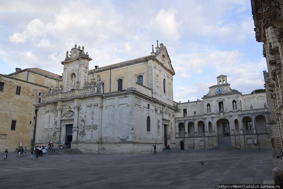 Архитектура барокко исторического центра Lecce Лечче, Италия