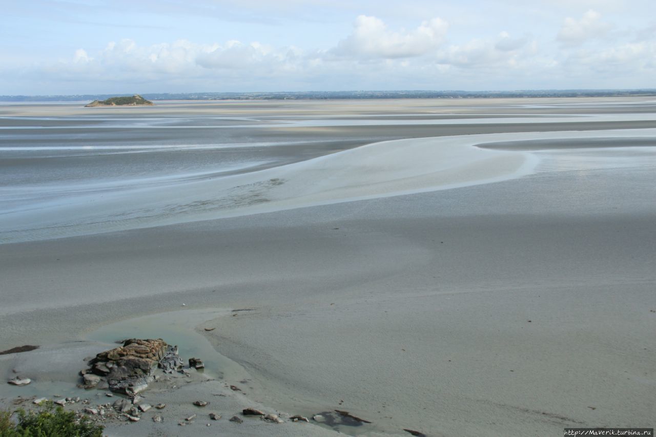 Мон-Сен-Мишель: Монастырь на скале Мон-Сен-Мишель, Франция