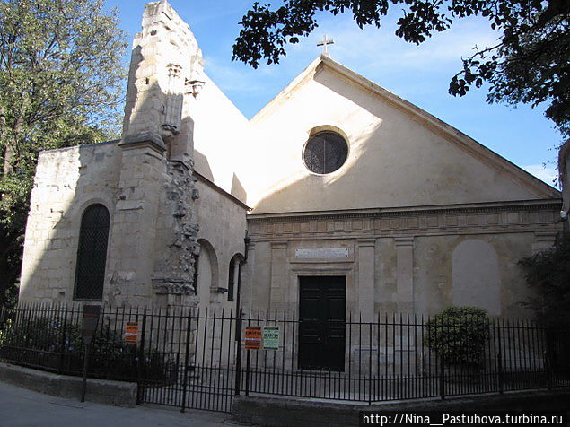 Церковь Сен-Жюльен-ле-Повр Париж, Франция