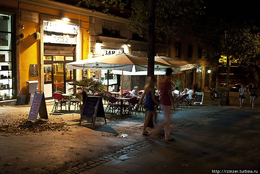 Ночь и Рим Рим, Италия