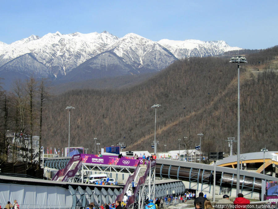 Как это было: Горный кластер Адлер, Россия